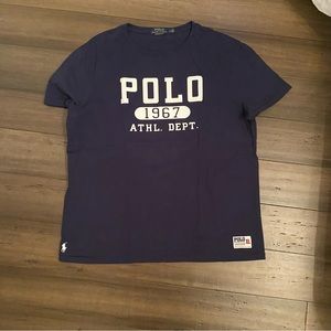 NAVY BLUE RALPH LAUREN TSHIRT